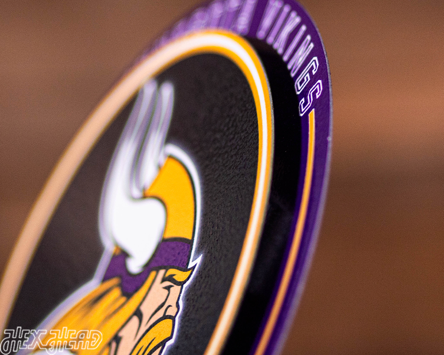 Minnesota Vikings "Double Play" On the Wall or on the Shelf