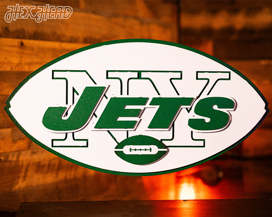 New York Jets "1964" Vintage Metal Wall Art