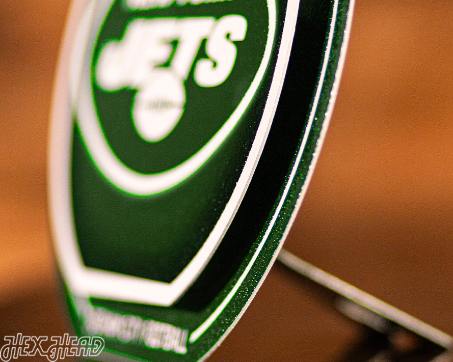 New York Jets "Double Play" On the Shelf or on the Wall Art