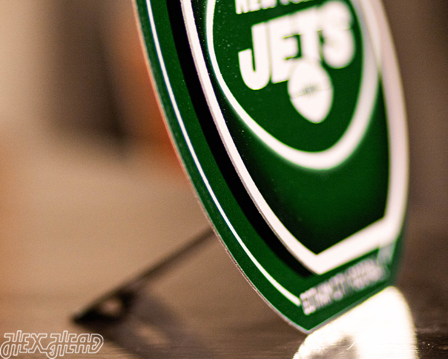 New York Jets "Double Play" On the Shelf or on the Wall Art