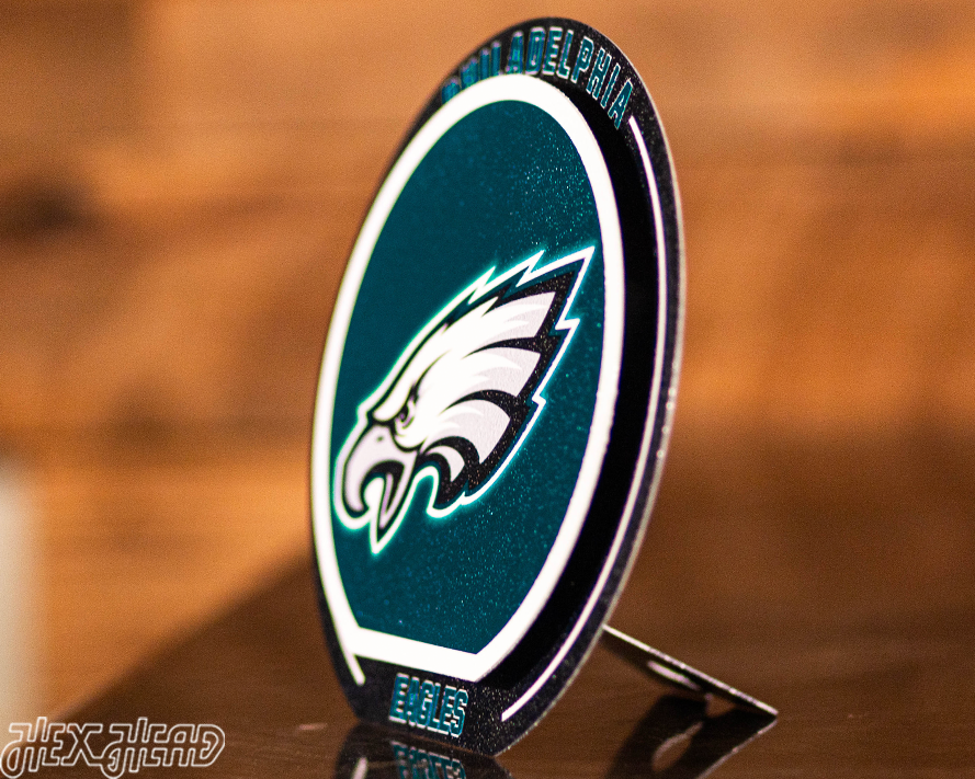 Philadelphia Eagles "Double Play" On the Shelf or on the Wall Art