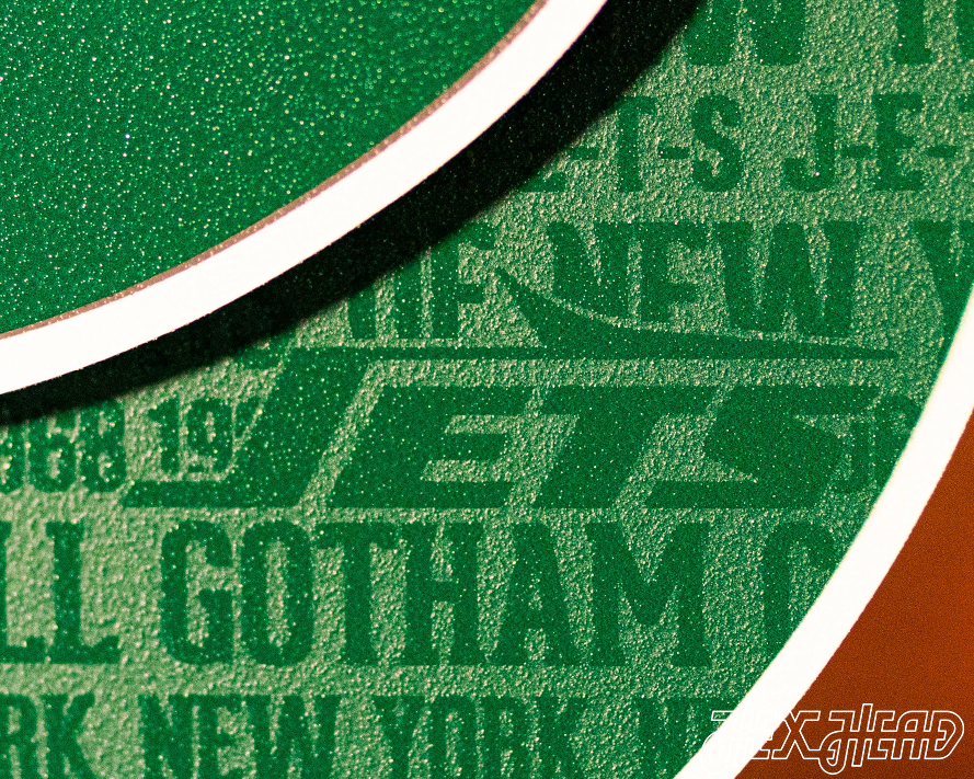 New York Jets CRAFT SERIES 3D Vintage Metal Wall Art