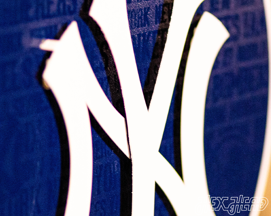 New York Yankees CRAFT SERIES 3D Embossed Metal Wall Art