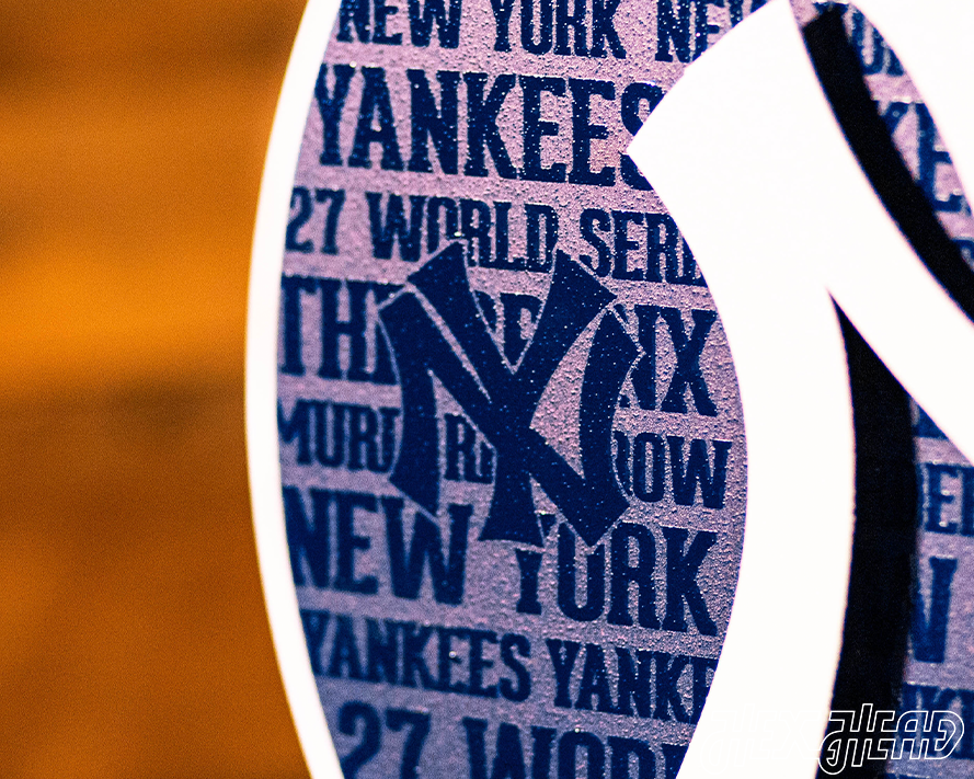 New York Yankees CRAFT SERIES 3D Embossed Metal Wall Art