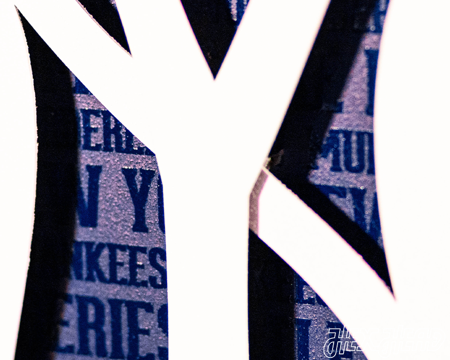 New York Yankees CRAFT SERIES 3D Embossed Metal Wall Art