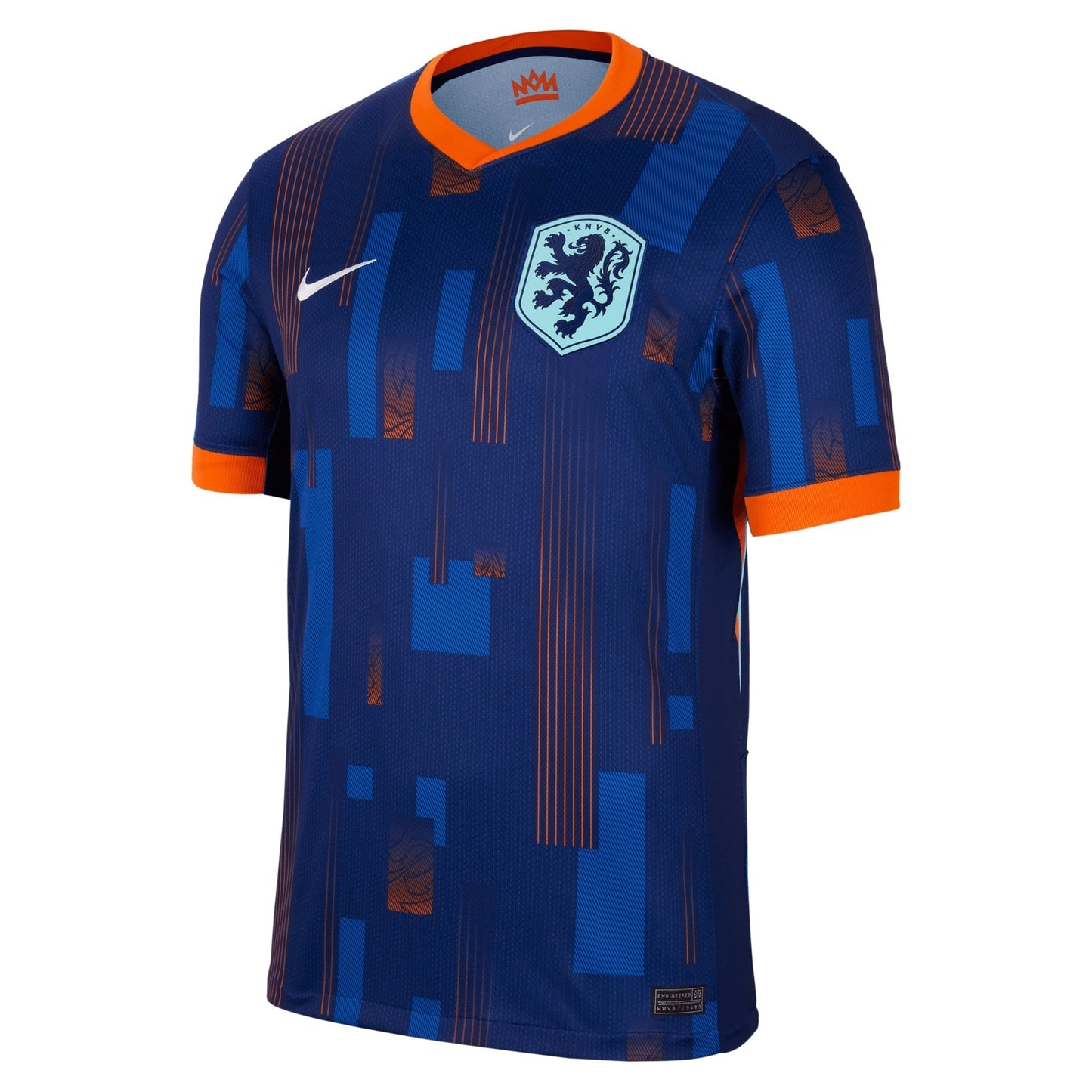 Netherlands National Team Nike 2024 Away Custom Jersey - Blue