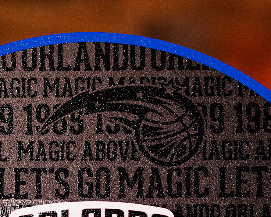 Orlando Magic CRAFT SERIES 3D Embossed Metal Wall Art