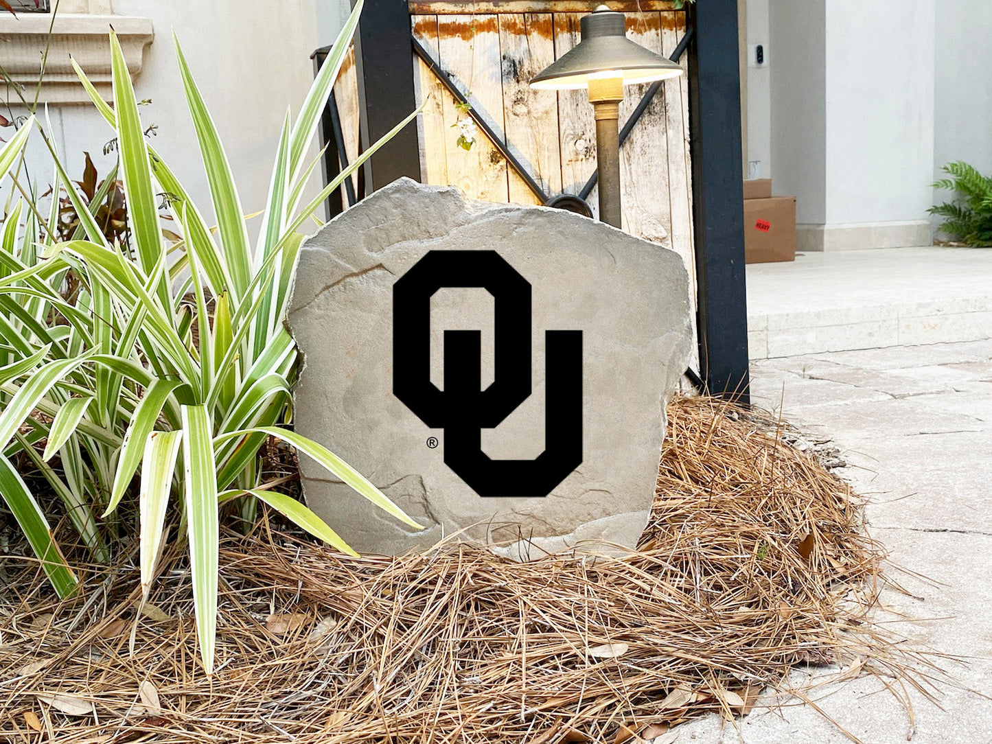 Oklahoma Sooners Design-A-Stone Landscape Art