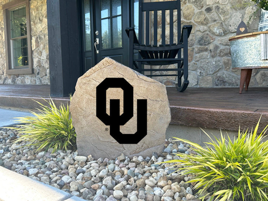 Oklahoma Sooners Design-A-Stone Landscape Art