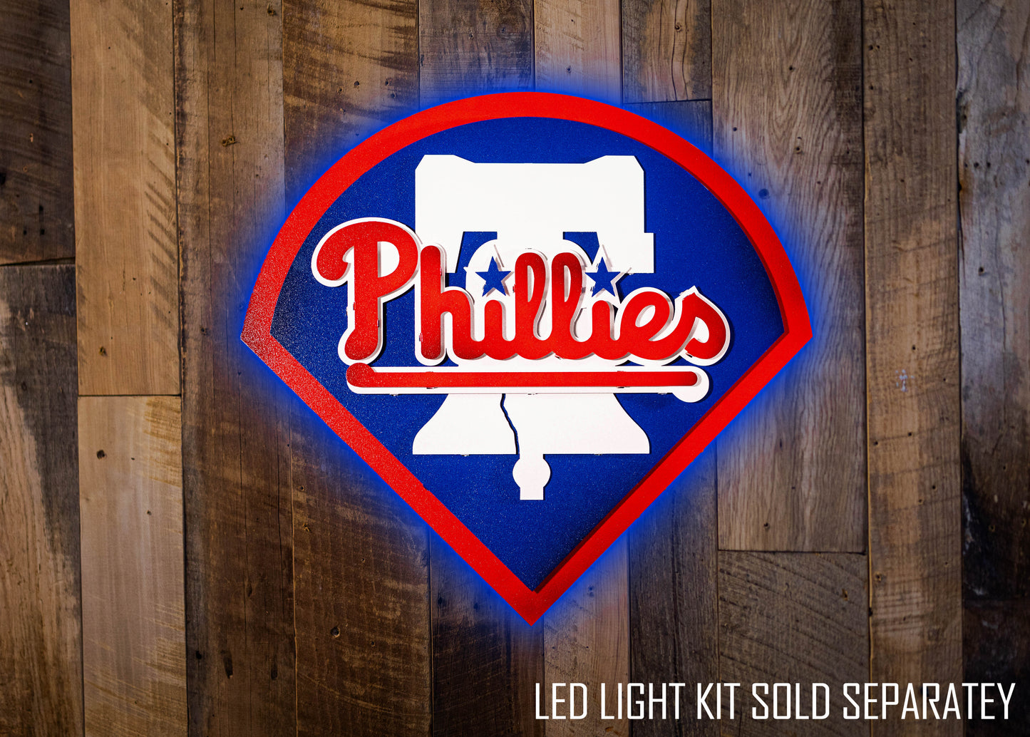 Philadelphia Phillies Crest 3D Metal Wall Art