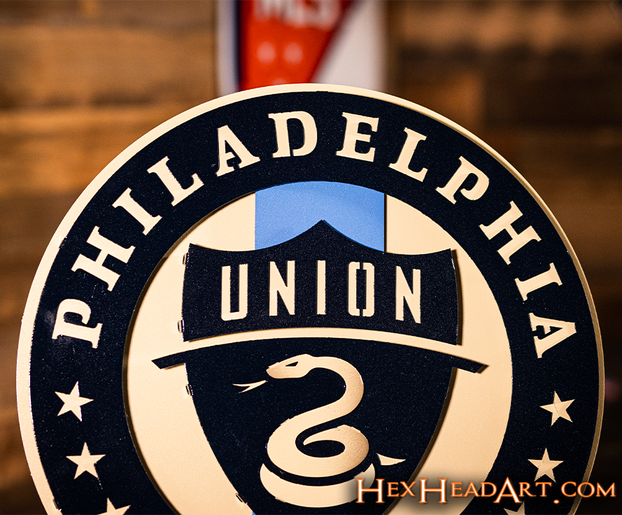 Philadelphia Union 3D Vintage Metal Wall Art