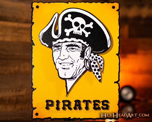 Pittsburgh Pirates "1967 Handsome Pirate" 3D Metal Wall Art