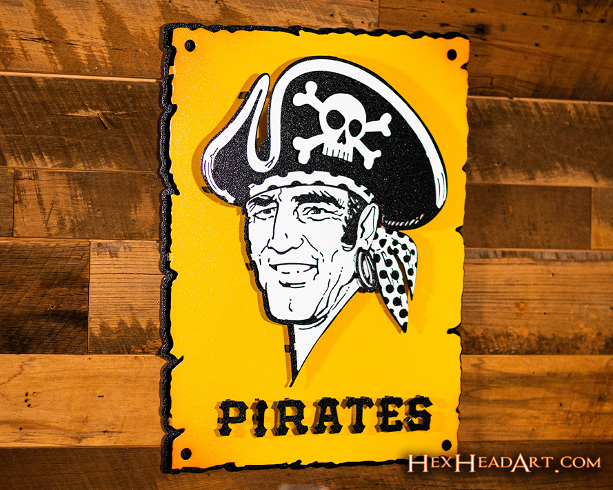 Pittsburgh Pirates "1967 Handsome Pirate" 3D Metal Wall Art