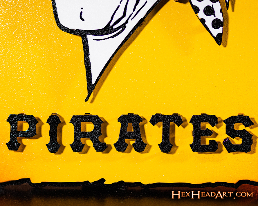 Pittsburgh Pirates "1967 Handsome Pirate" 3D Metal Wall Art