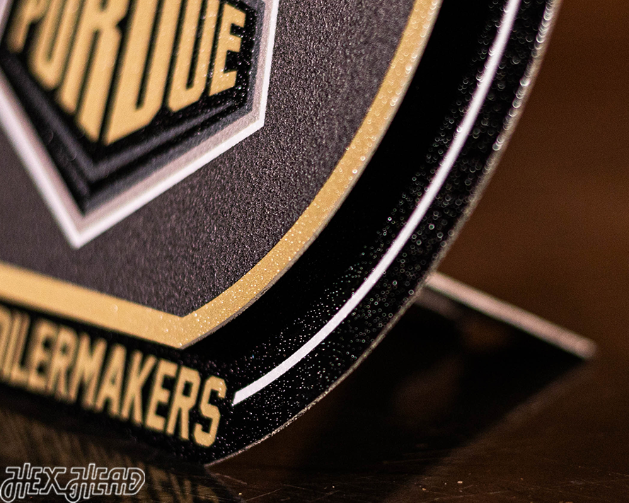 Purdue Boilermakers "Double Play" On the Shelf or on the Wall Art