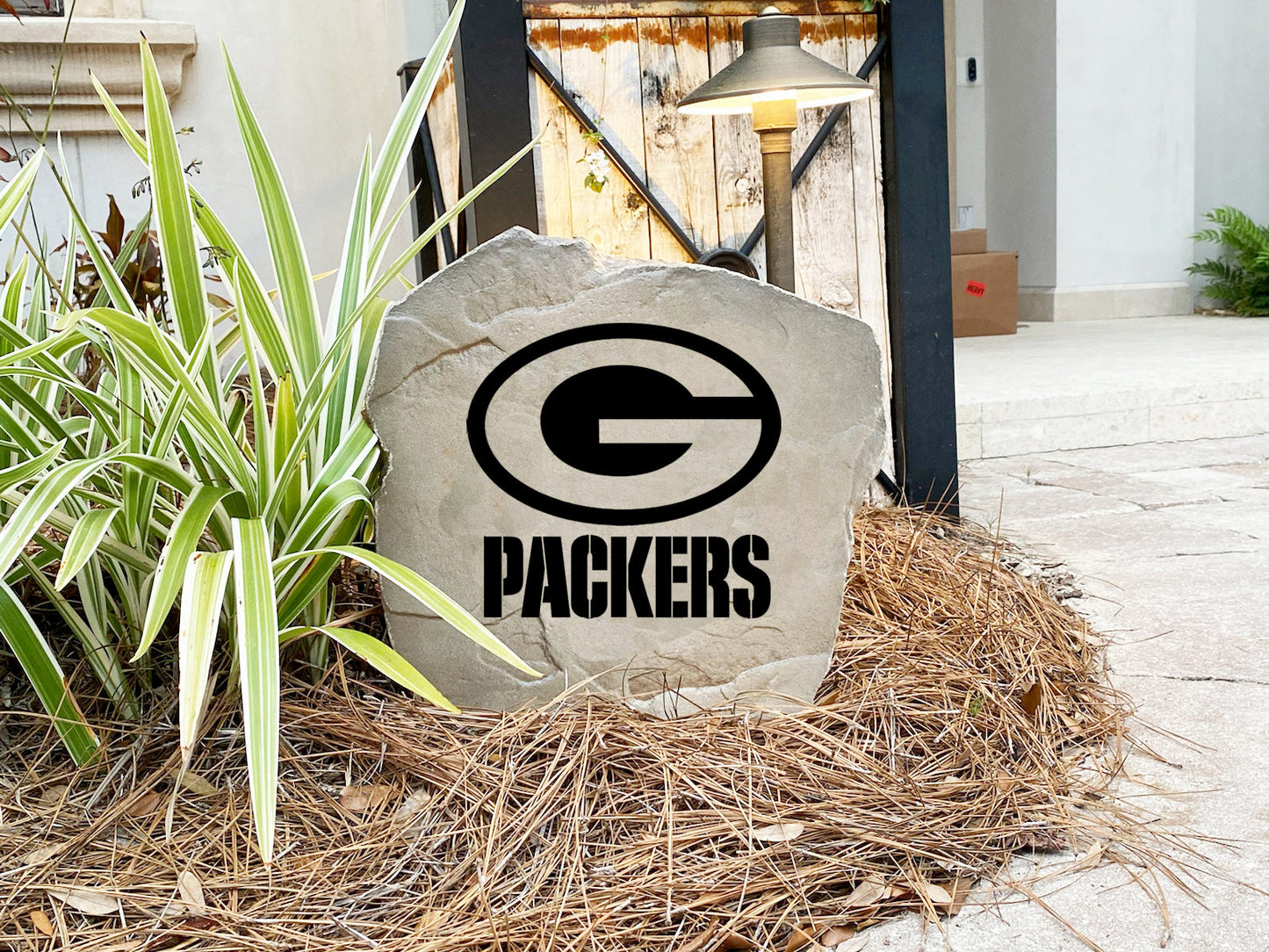 Green Bay Packers Design-A-Stone Landscape Art