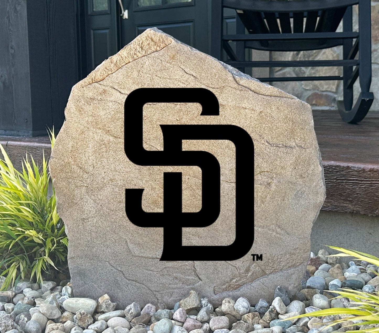 San Diego Padres Design-A-Stone Landscape Art