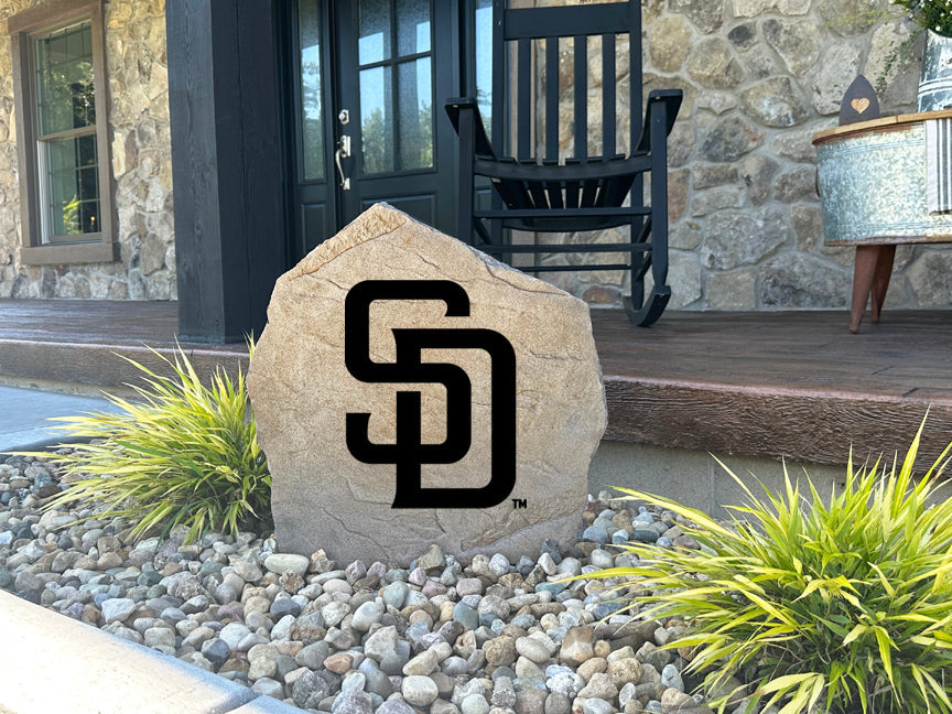 San Diego Padres Design-A-Stone Landscape Art