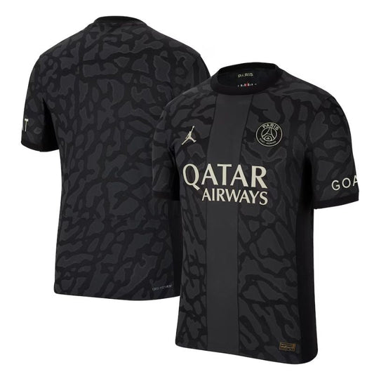 Paris Saint-Germain Shirt 2023/24 Third Customized Jersey - Anthracite