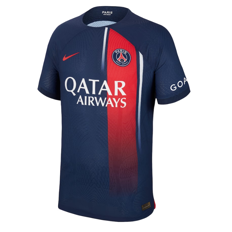 Paris Saint-Germain Team Home Shirt 2023-24 with Fabian 8 printing Jersey - Blue