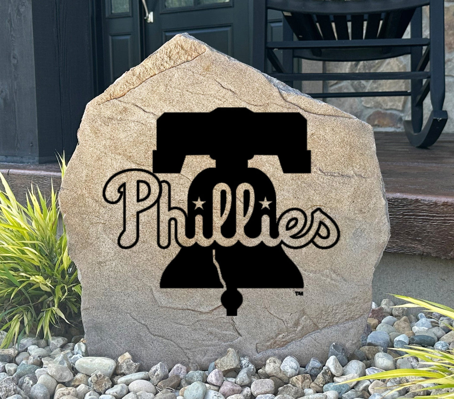 Philadelphia Phillies Design-A-Stone Landscape Art