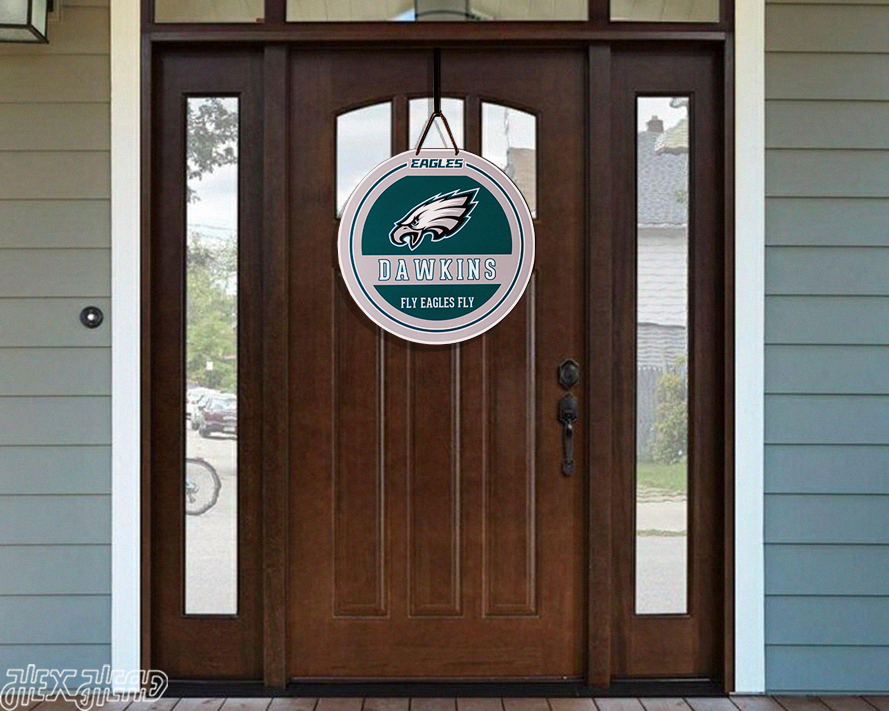 Philadelphia Eagles Personalized Monogram Metal Art