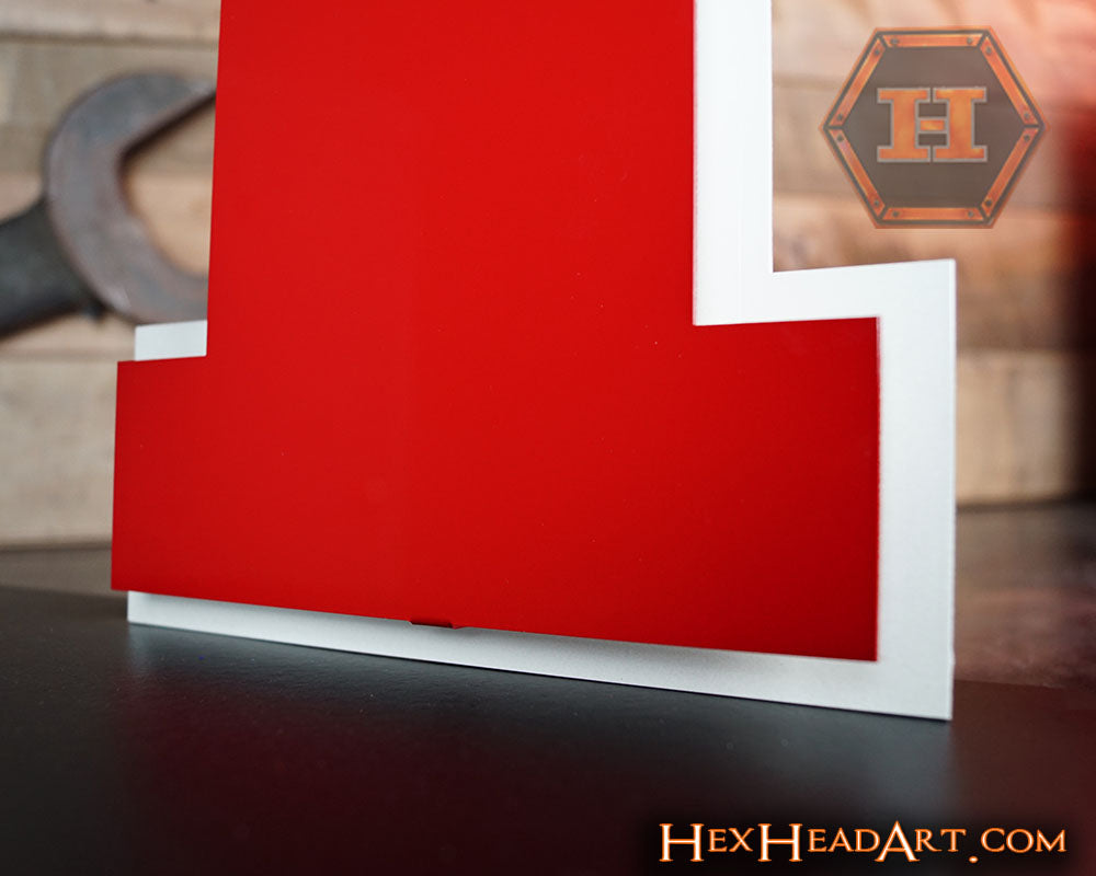 Rutgers Scarlet Knights "R" Metal Wall Art