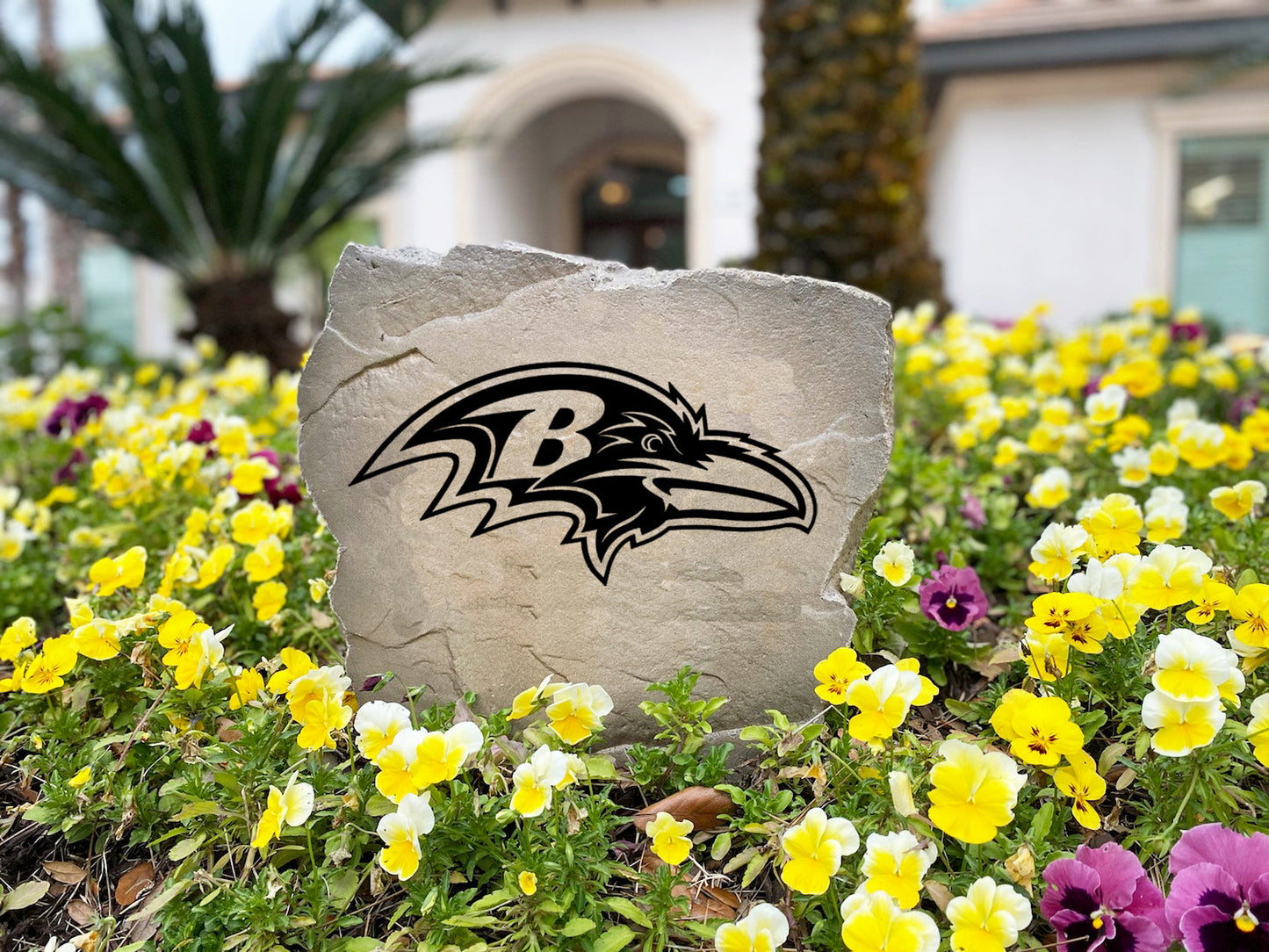 Baltimore Ravens Design-A-Stone Landscape Art