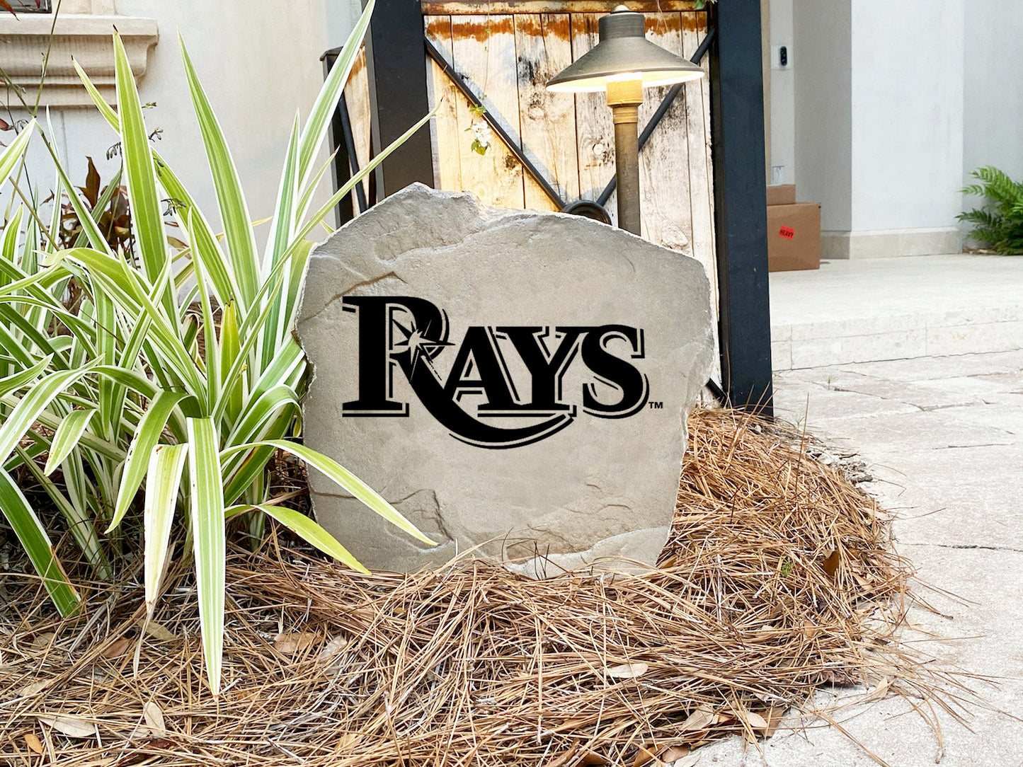 Tampa Bay Rays Design-A-Stone Landscape Art