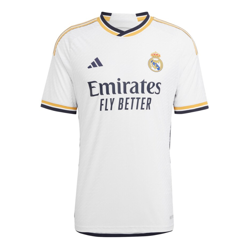 Real Madrid Home Adidas 2023-24 with Rodrygo 11 printing Player Jersey- White