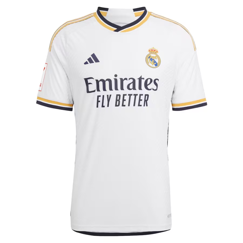 Real Madrid Adidas 2023/2024 Home Custom Jersey