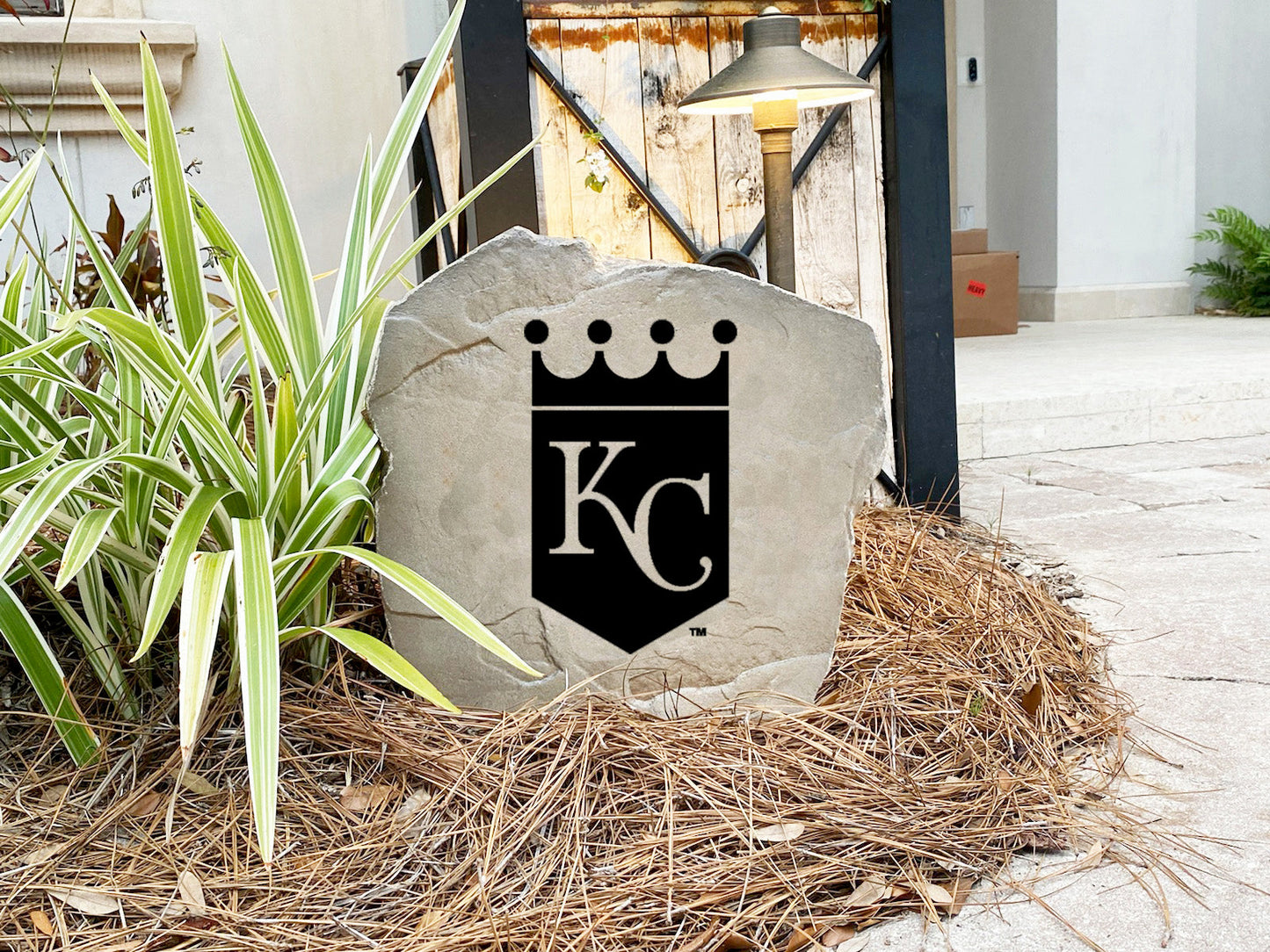 Kansas City Royals Design-A-Stone Landscape Art