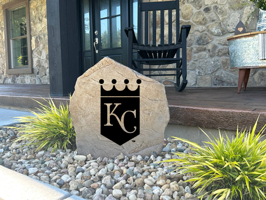 Kansas City Royals Design-A-Stone Landscape Art