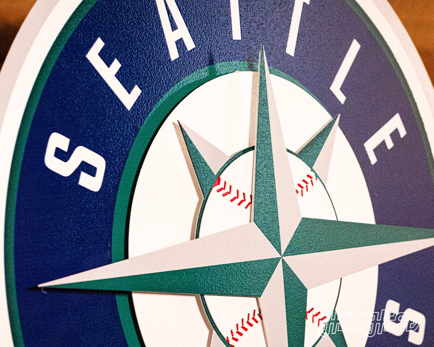 Seattle Mariners Crest 3D Metal Wall Art