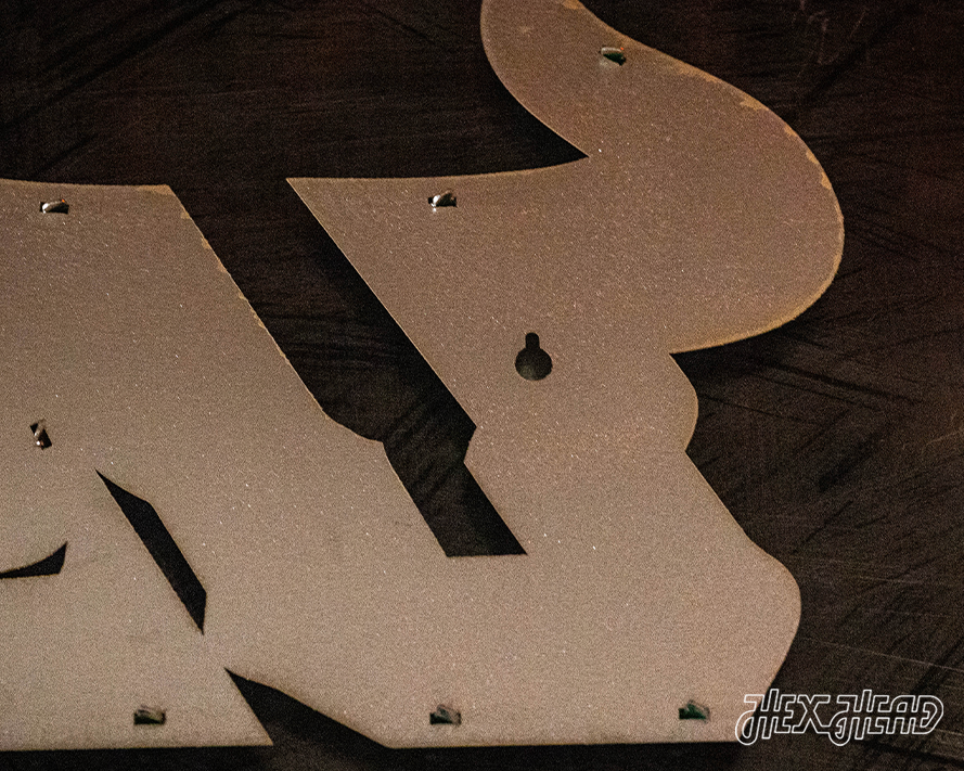 South Florida Bulls "USF" 3D Vintage Metal Wall Art