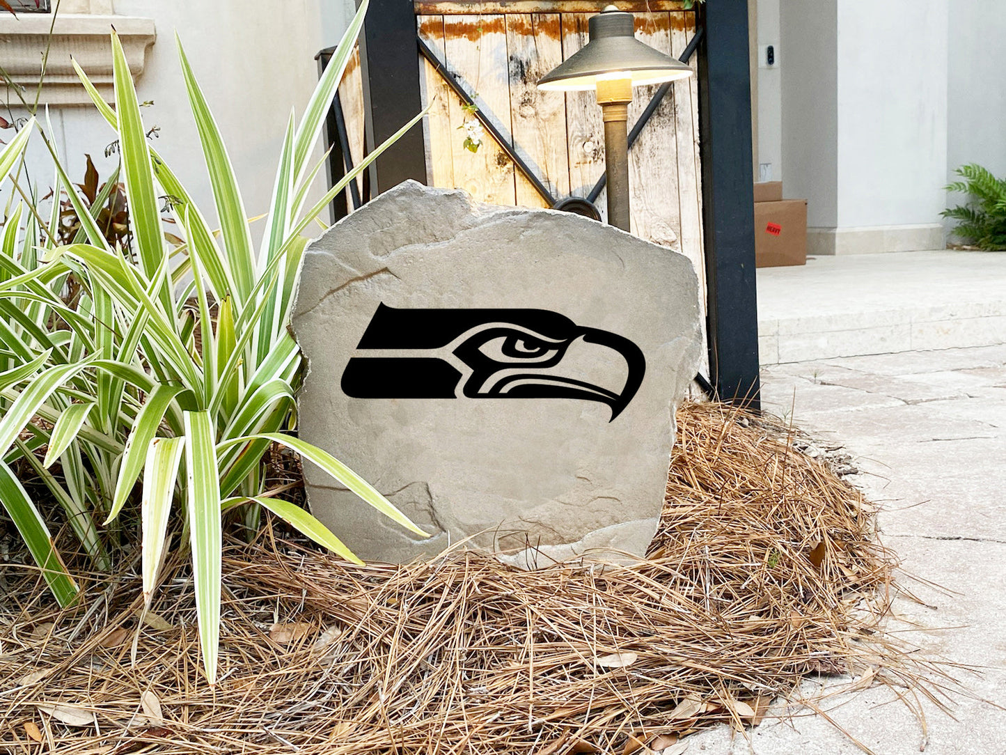 Seattle Seahawks Design-A-Stone Landscape Art