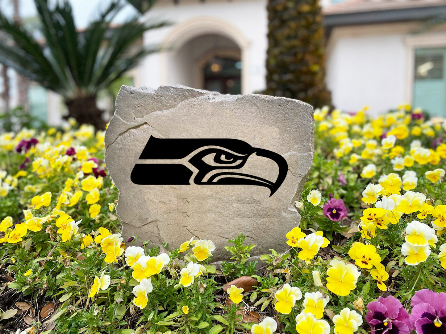 Seattle Seahawks Design-A-Stone Landscape Art