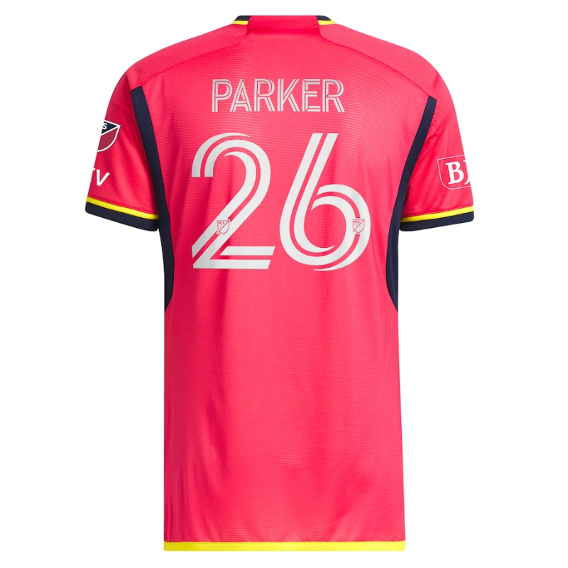 St. Louis City SC Tim Parker Shirt 2023/24 Player Jersey - Red