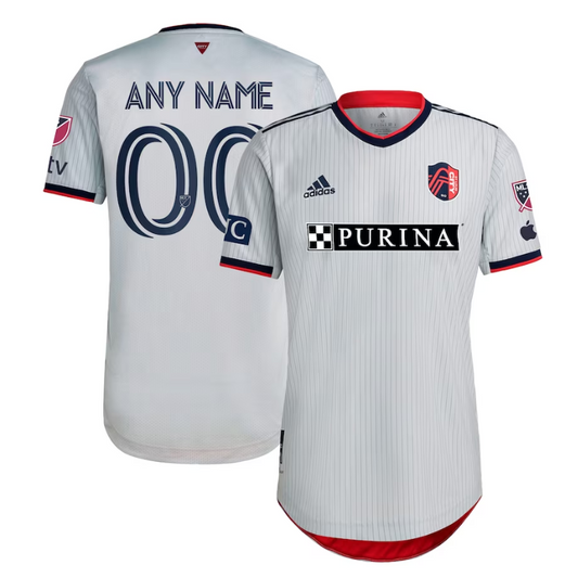 St. Louis City SC Shirt 2023 Custom Jersey - Gray