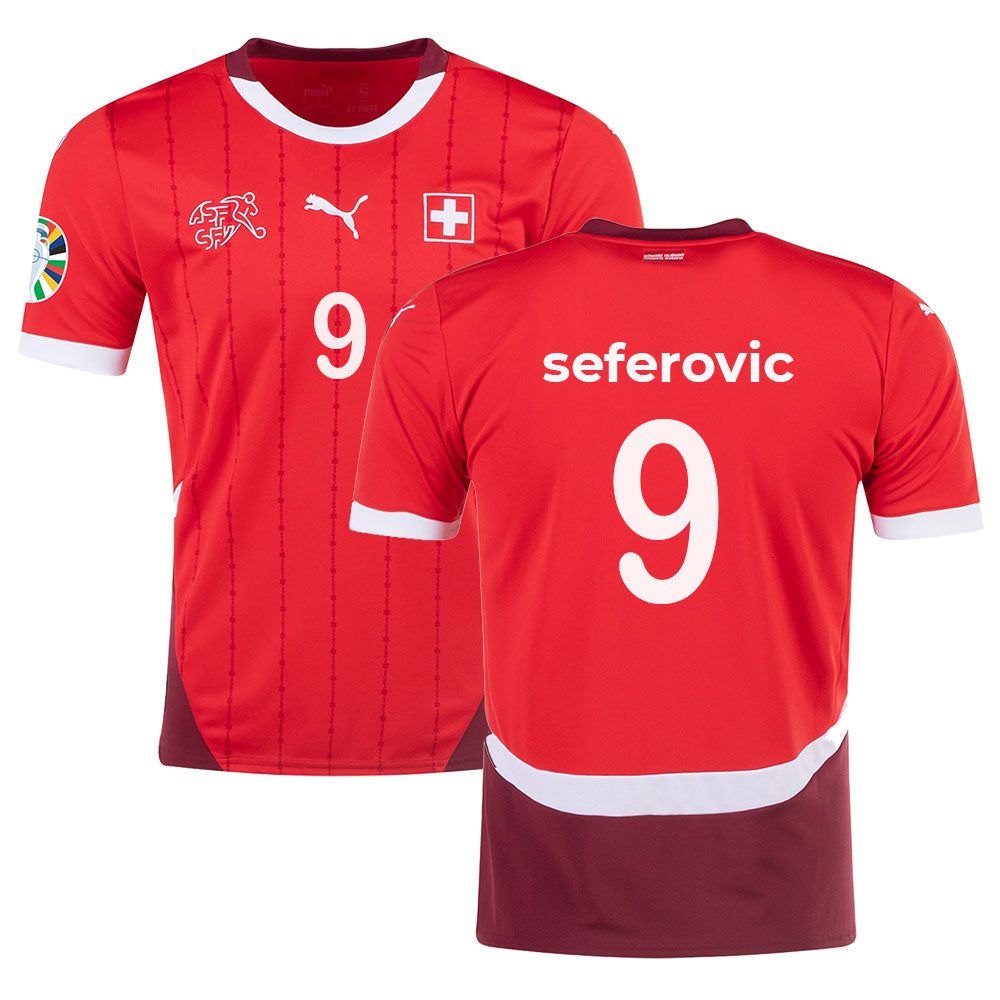 Switzerland Home Stadium Jersey 2024