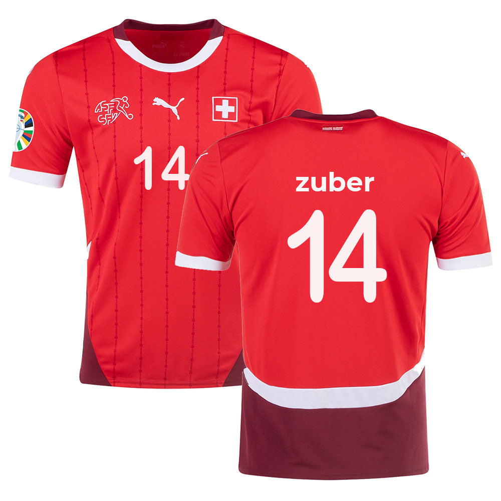 Switzerland Home Stadium Jersey 2024