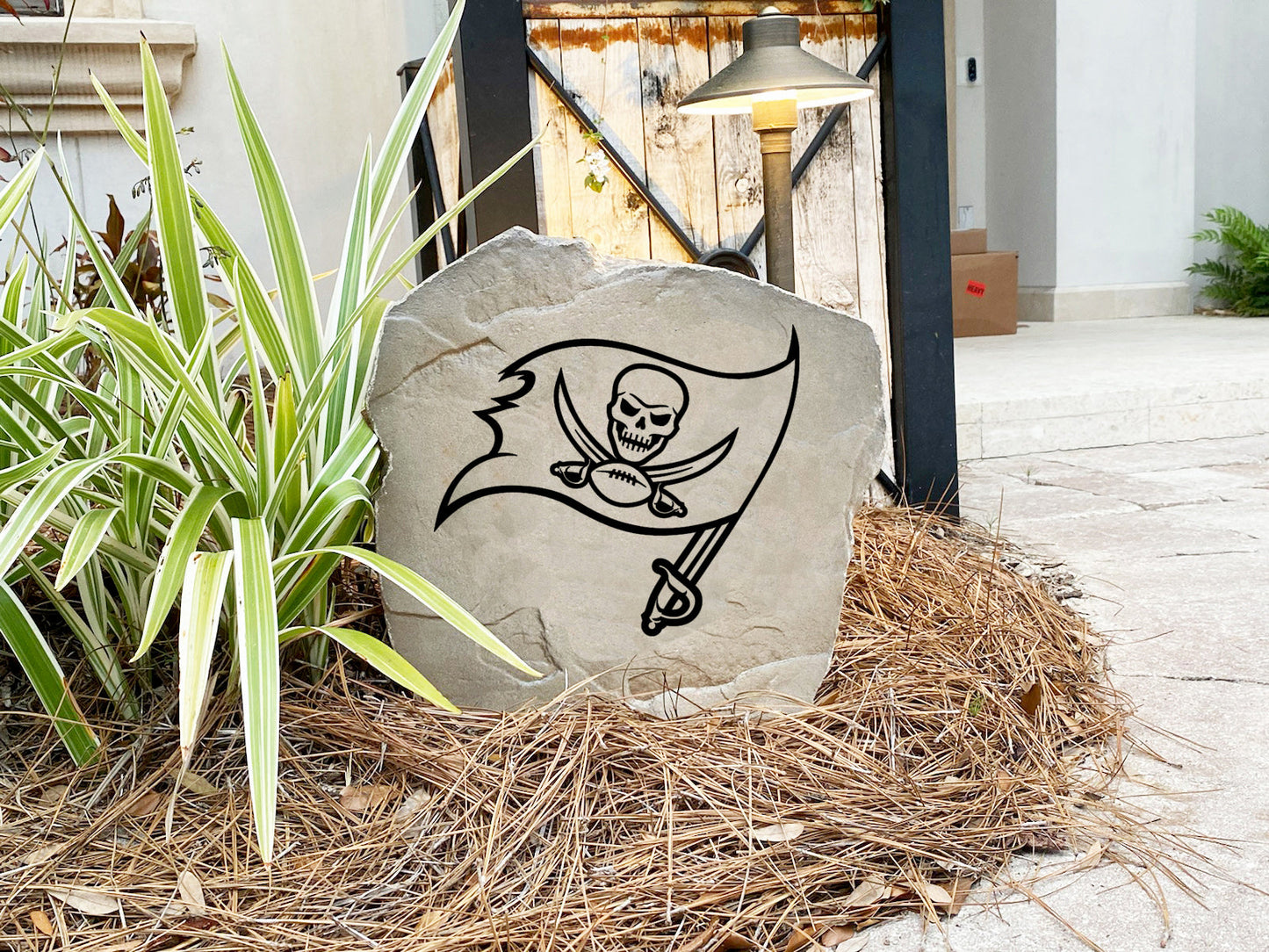 Tampa Bay Buccaneers Design-A-Stone Landscape Art