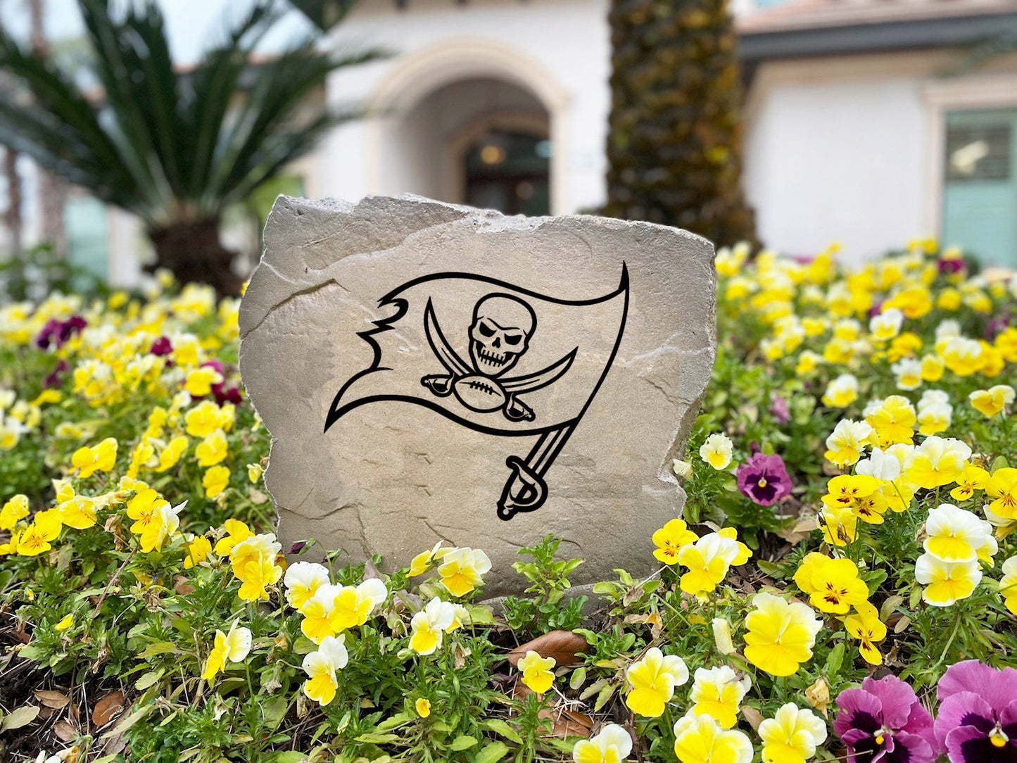 Tampa Bay Buccaneers Design-A-Stone Landscape Art