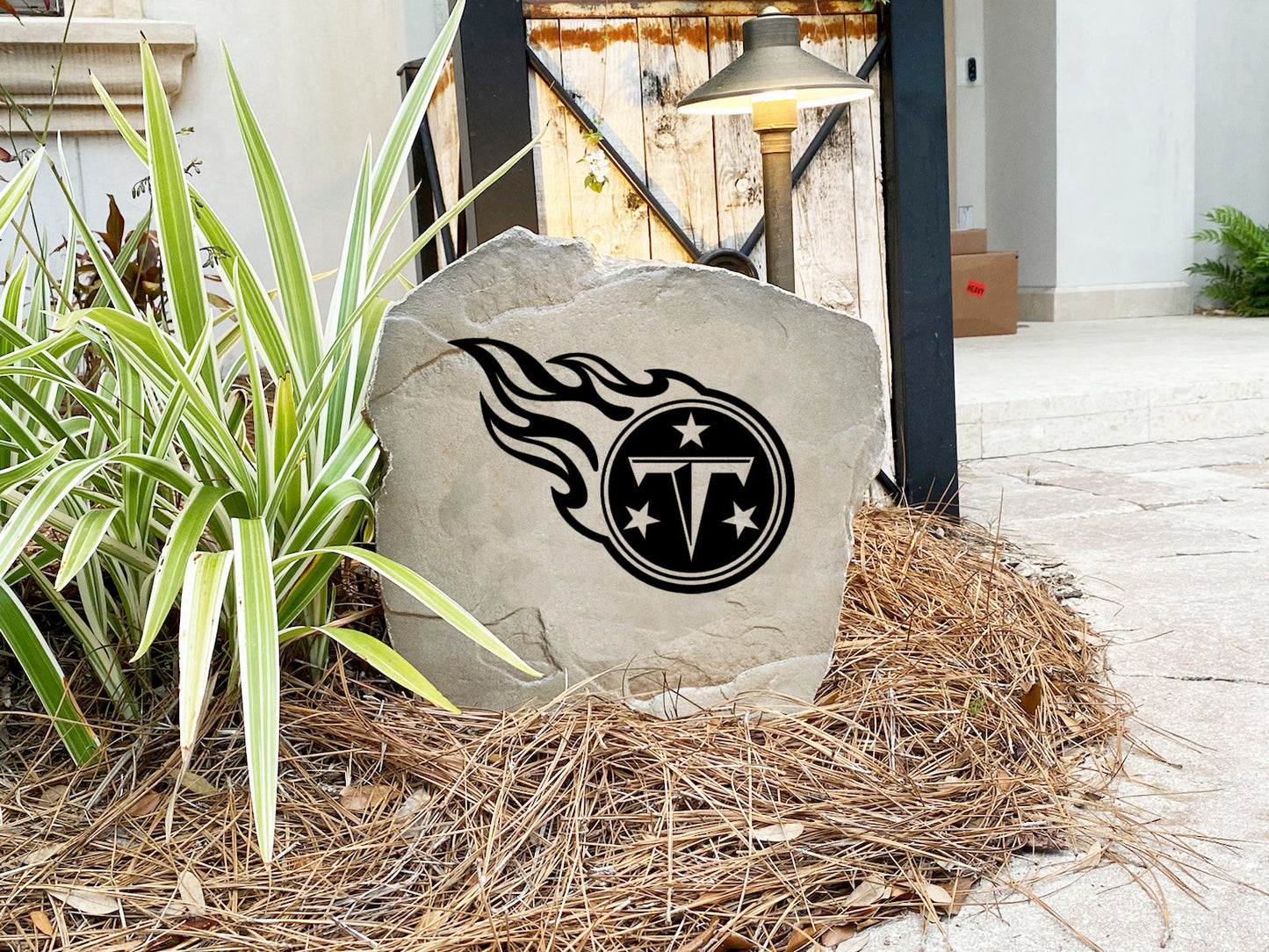 Tennessee Titans Design-A-Stone Landscape Art