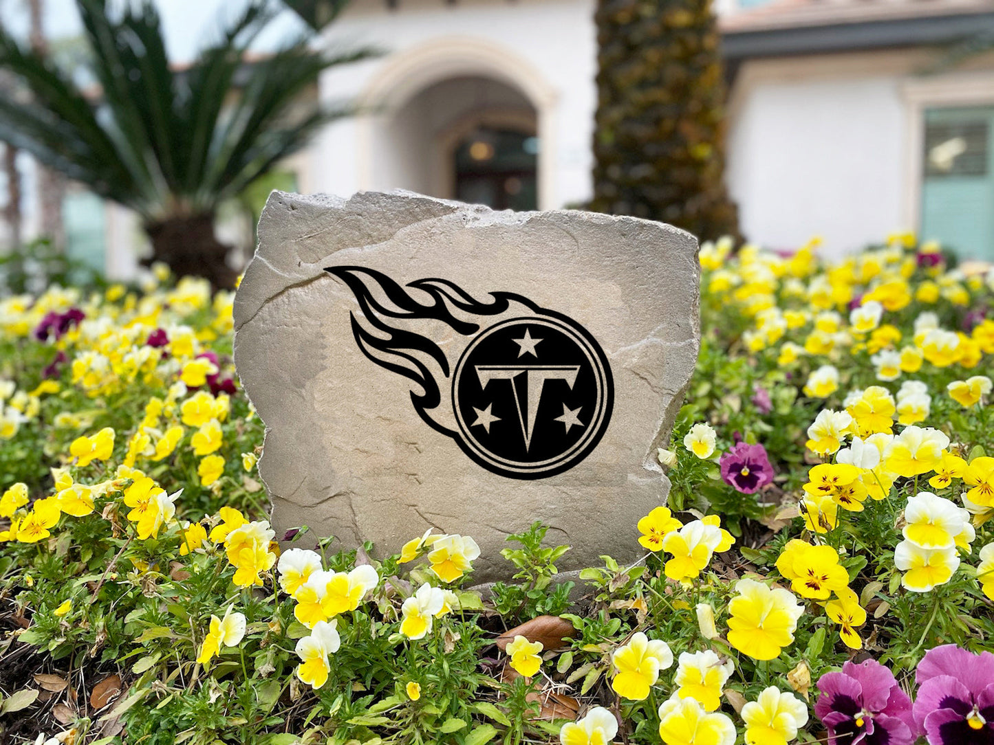 Tennessee Titans Design-A-Stone Landscape Art