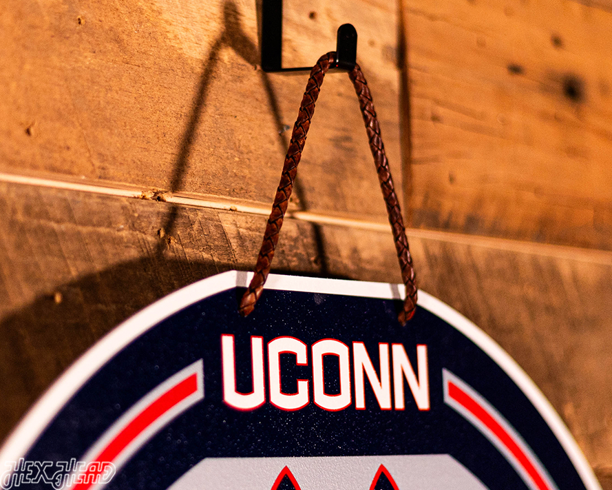 Connecticut UCONN Huskies Personalized Monogram Metal Art