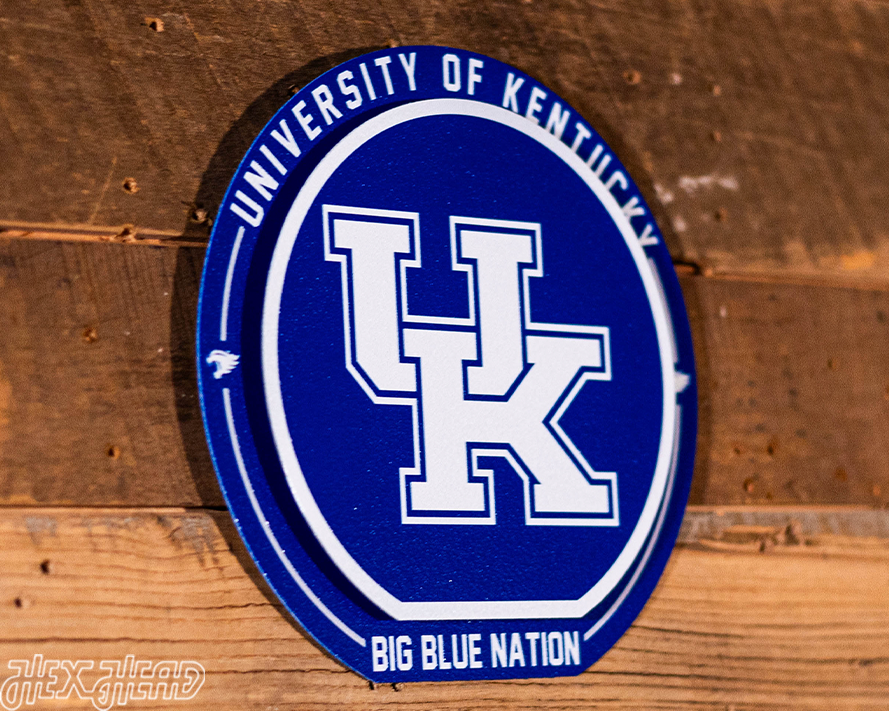 Kentucky Wildcats "Double Play" On the Shelf or on the Wall Art