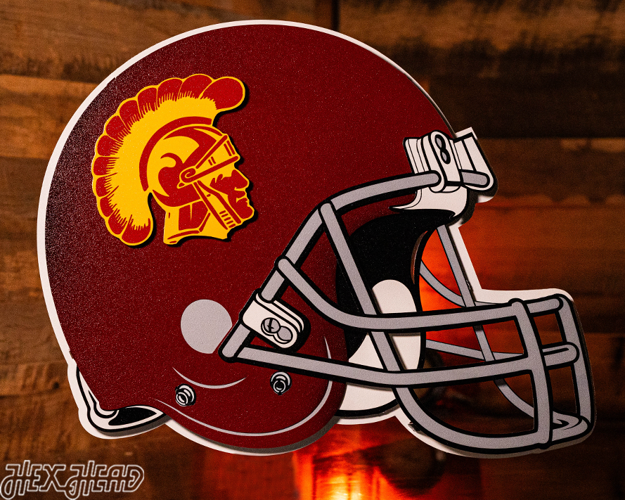 BLITZ COLLECTION - 8 LAYER USC Southern California Trojans 3D Metal Wall Art