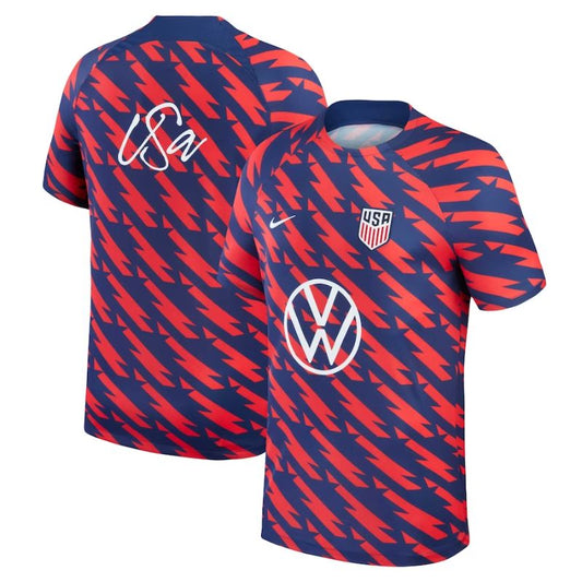 USMNT 2023/24 Academy Pro Pre-Match Top - Navy