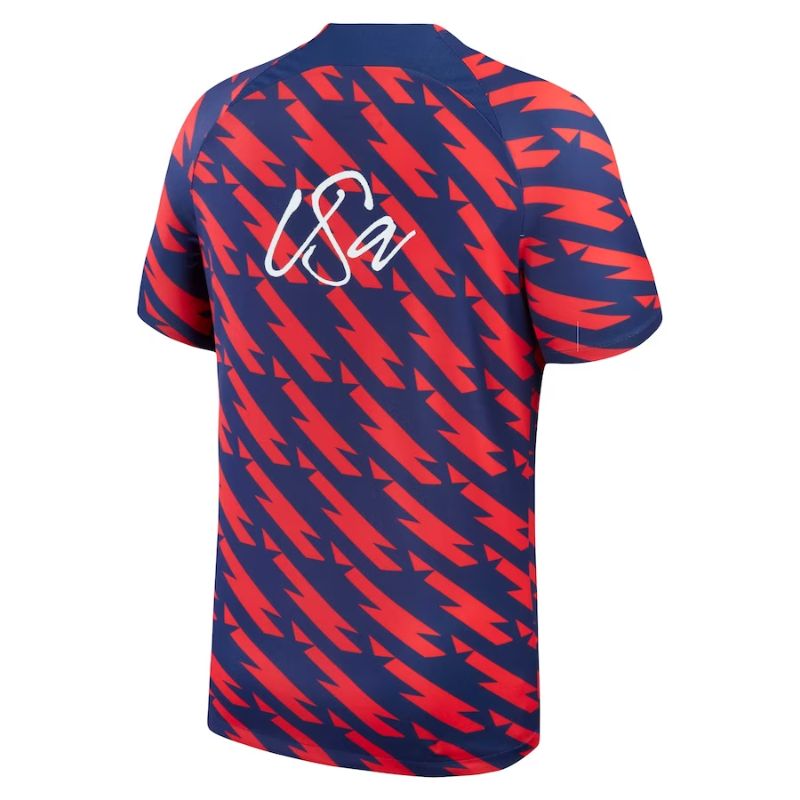 USMNT 2023/24 Academy Pro Pre-Match Top - Navy